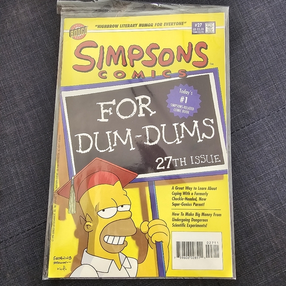 Simpsons Comics For Dum-Dums No. 27 - Picture 3 of 4